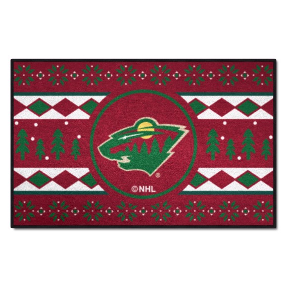 Picture of Minnesota Wild Holiday Sweater Starter Mat