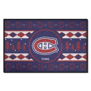 Picture of Montreal Canadiens Holiday Sweater Starter Mat