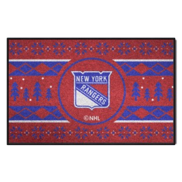 Picture of New York Rangers Holiday Sweater Starter Mat