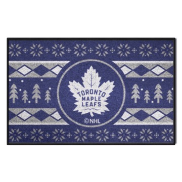 Picture of Toronto Maple Leafs Holiday Sweater Starter Mat