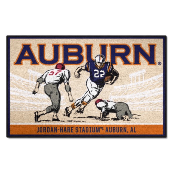 Picture of Auburn Tigers Starter Mat - Ticket