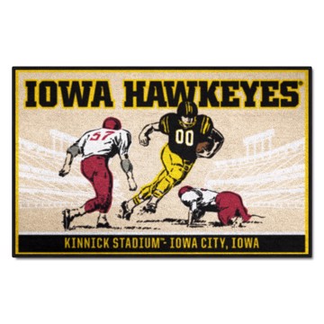 Picture of Iowa Hawkeyes Starter Mat - Ticket