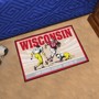 Picture of Wisconsin Badgers Starter Mat - Ticket