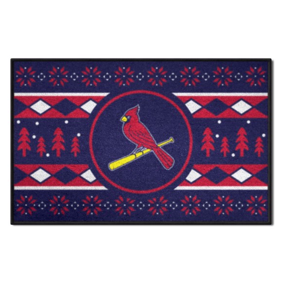 Picture of St. Louis Cardinals Holiday Sweater Starter Mat
