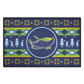 Picture of Tampa Bay Rays Holiday Sweater Starter Mat