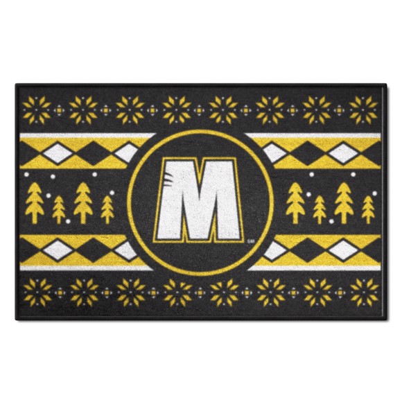 Picture of Wisconsin-Milwaukee Panthers Starter Mat - Holiday Sweater