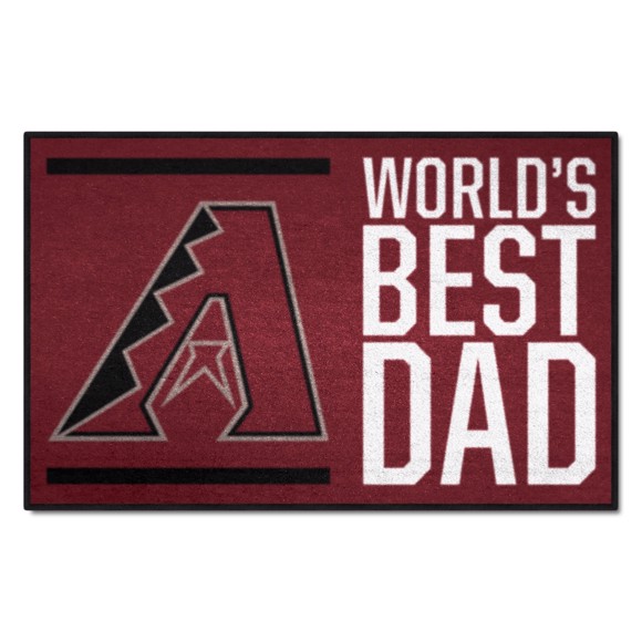 Picture of Arizona Diamondbacks World's Best Dad Starter Mat