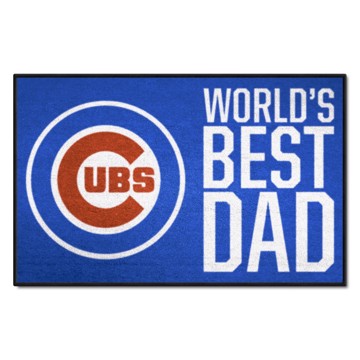 Picture of Chicago Cubs World's Best Dad Starter Mat
