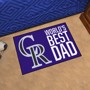 Picture of Colorado Rockies World's Best Dad Starter Mat