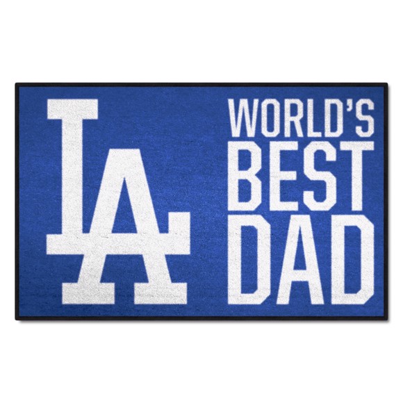 Picture of Los Angeles Dodgers World's Best Dad Starter Mat