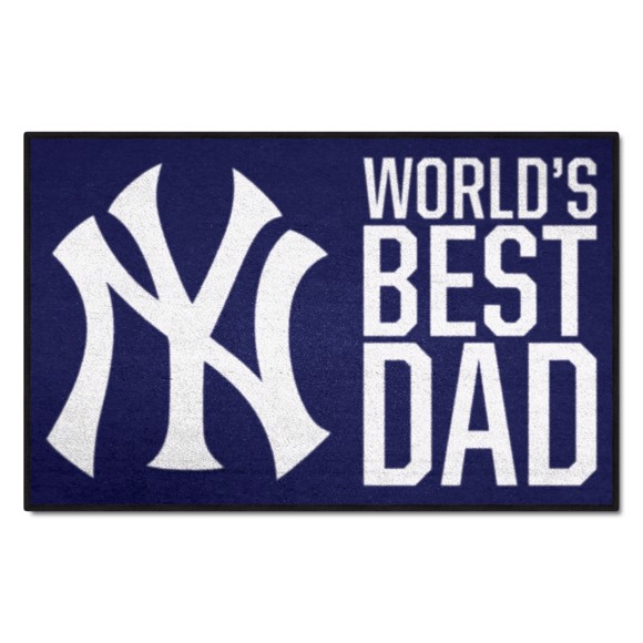 Picture of New York Yankees World's Best Dad Starter Mat
