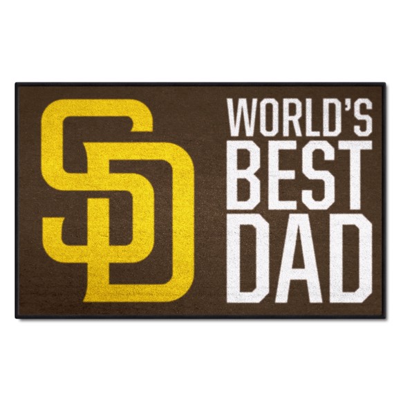 Picture of San Diego Padres World's Best Dad Starter Mat