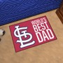Picture of St. Louis Cardinals World's Best Dad Starter Mat