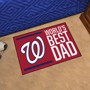 Picture of Washington Nationals World's Best Dad Starter Mat