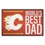 Picture of Calgary Flames Starter Mat - World's Best Dad