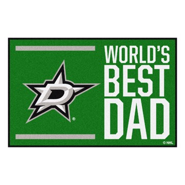 Picture of Dallas Stars Starter Mat - World's Best Dad