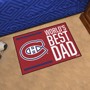 Picture of Montreal Canadiens Starter Mat - World's Best Dad
