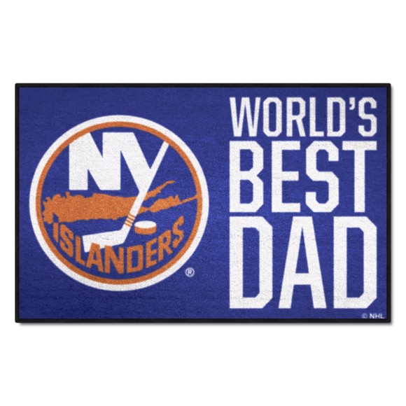 Picture of New York Islanders Starter Mat - World's Best Dad