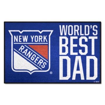 Picture of New York Rangers Starter Mat - World's Best Dad