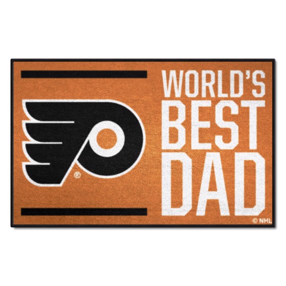 Picture of Philadelphia Flyers Starter Mat - World's Best Dad