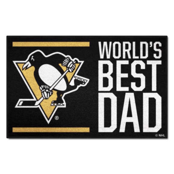 Picture of Pittsburgh Penguins Starter Mat - World's Best Dad