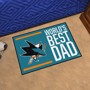 Picture of San Jose Sharks Starter Mat - World's Best Dad