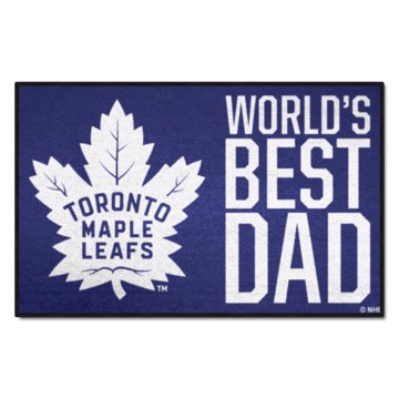 Picture of Toronto Maple Leafs Starter Mat - World's Best Dad