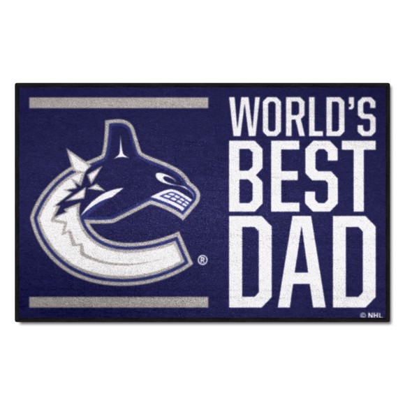 Picture of Vancouver Canucks Starter Mat - World's Best Dad