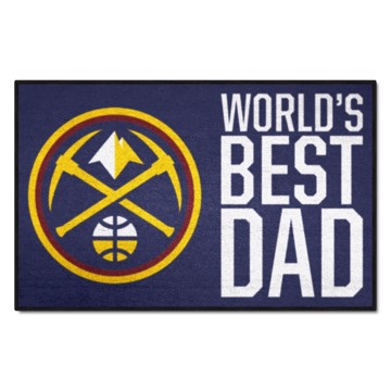 Picture of Denver Nuggets Starter Mat - World's Best Dad