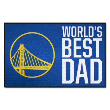 Picture of Golden State Warriors Starter Mat - World's Best Dad