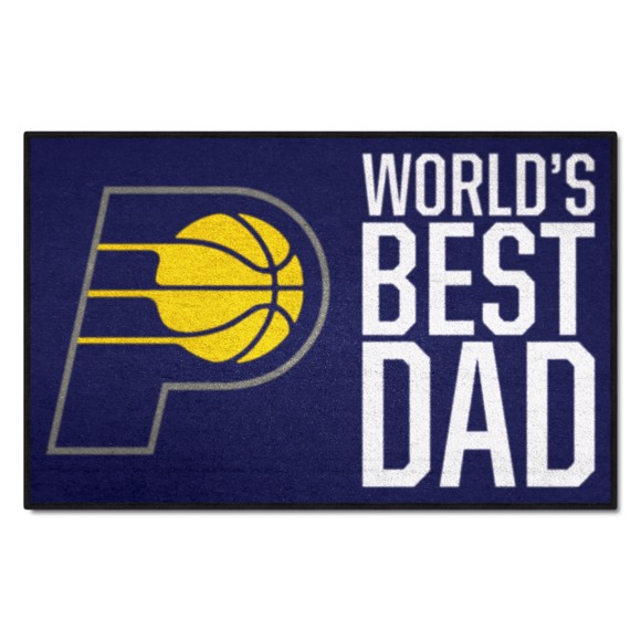 Picture of Indiana Pacers Starter Mat - World's Best Dad