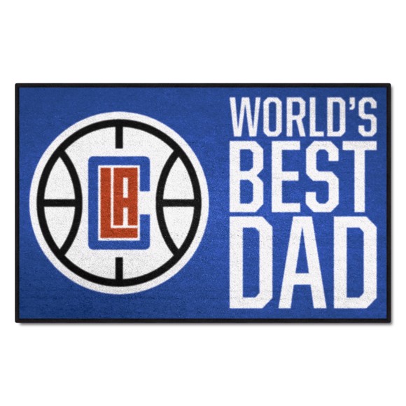 Picture of Los Angeles Clippers Starter Mat - World's Best Dad