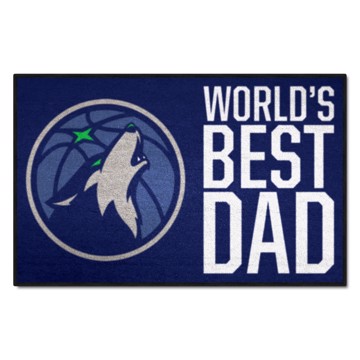 Picture of Minnesota Timberwolves Starter Mat - World's Best Dad