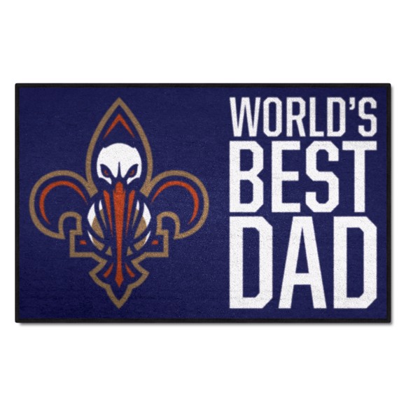 Picture of New Orleans Pelicans Starter Mat - World's Best Dad