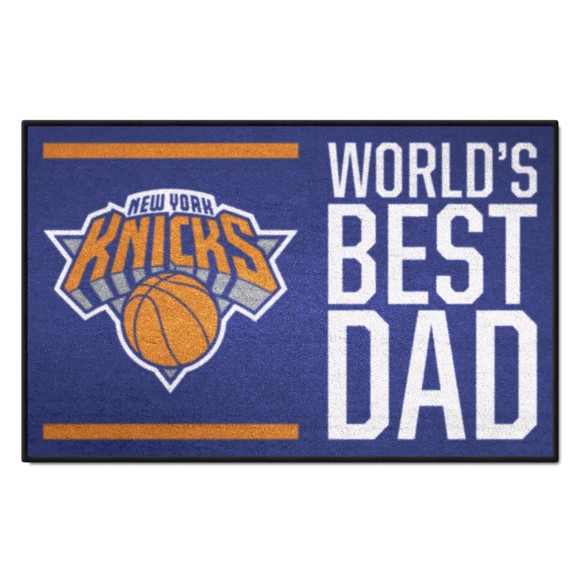 Picture of New York Knicks Starter Mat - World's Best Dad