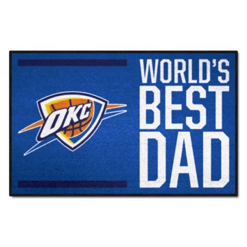 Picture of Oklahoma City Thunder Starter Mat - World's Best Dad
