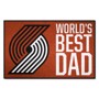 Picture of Portland Trail Blazers Starter Mat - World's Best Dad