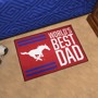 Picture of SMU Mustangs Starter Mat - World's Best Dad