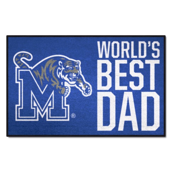 Picture of Memphis Tigers Starter Mat - World's Best Dad