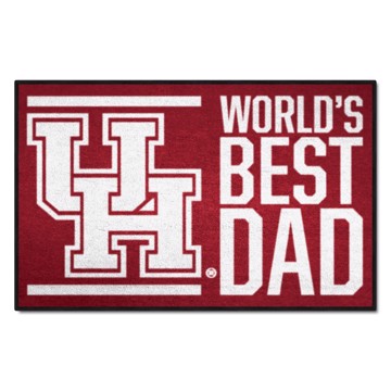 Picture of Houston Cougars Starter Mat - World's Best Dad