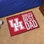 Picture of Houston Cougars Starter Mat - World's Best Dad