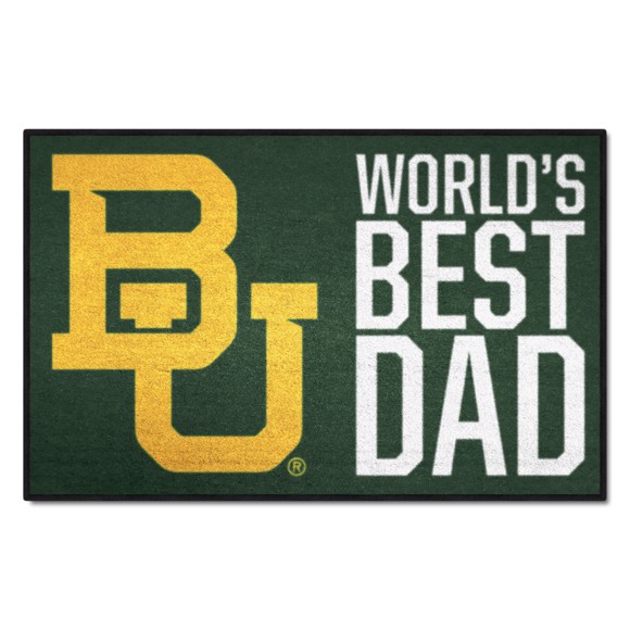 Picture of Baylor Bears Starter Mat - World's Best Dad