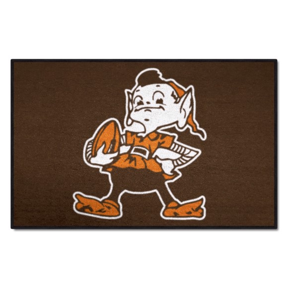 Picture of Cleveland Browns Starter Mat - Retro Collection