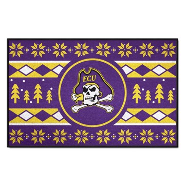 Picture of East Carolina Pirates Holiday Sweater Starter Mat