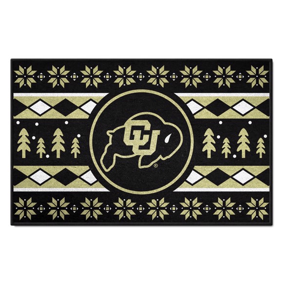 Picture of Colorado Buffaloes Starter Mat - Holiday Sweater
