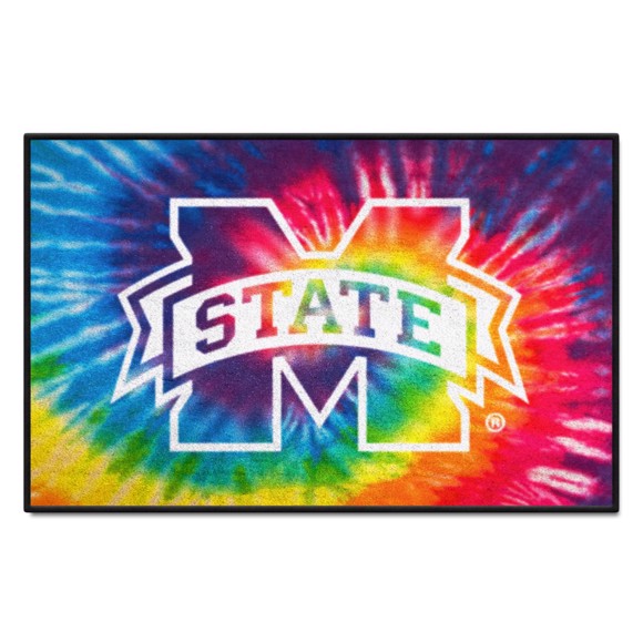 Picture of Mississippi State Bulldogs Starter Mat - Tie Dye