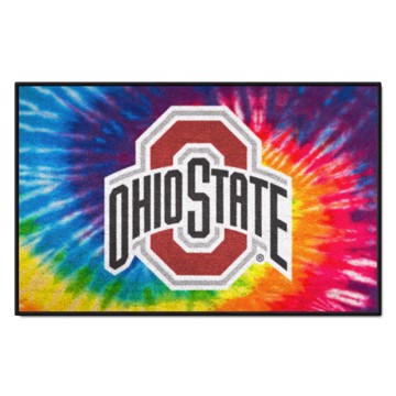 Picture of Ohio State Buckeyes Starter Mat - Tie Dye