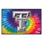 Picture of Texas Tech Red Raiders Starter Mat - Tie Dye