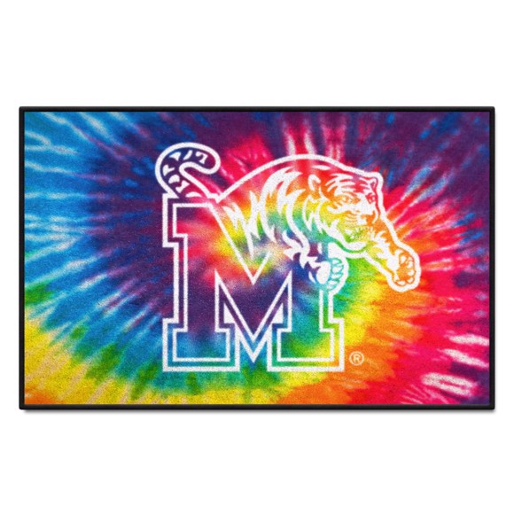 Picture of Memphis Tigers Starter Mat - Tie Dye