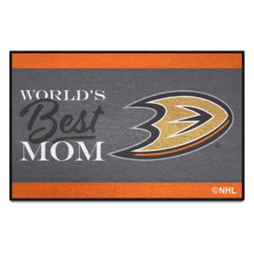 Picture of Anaheim Ducks Starter Mat - World's Best Mom